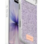 Mey İthalat®   iPhone 17 Air Bright Simli Kapak - Lila