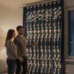 Saçaklı 3*3 Metre Yıldız Boncuklu Dekor Led USB Ev