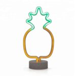 BUFFER® Dekoratif Ananaslı Neon Led Masa Ve Gece Lambası Hediyelik Lamba - Görsel 8