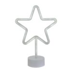 BUFFER® Yıldız Tasarımlı Neon Led Masa Ve Gece Lambası Dekoratif Işık - Görsel 7