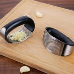 BUFFER® Yeni Sarımsak Ezici Paslanmaz Çelik Garlic Press - Görsel 4