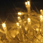 BUFFER® 10 Metre 100 Ledli 8 Fonksiyonlu Dekoratif Lambader Sarı Lamba - Görsel 3