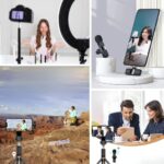BUFFER® Type C Uyumlu İphone Dönüştürücülü Kablosuz Yaka Mikrofonu Android ve İphone Uyumlu Mini Mikrofon - Görsel 2