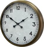 60 cm Eskitme Metal Dekoratif Duvar Saati - Görsel 2