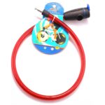 BUFFER® Çalınma Engelleyici Pvc Kaplamalı Kablo Halat Bisiklet Kilidi - Görsel 2