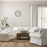 Soft Beyaz 36 Cm Dekoratif Duvar Saati