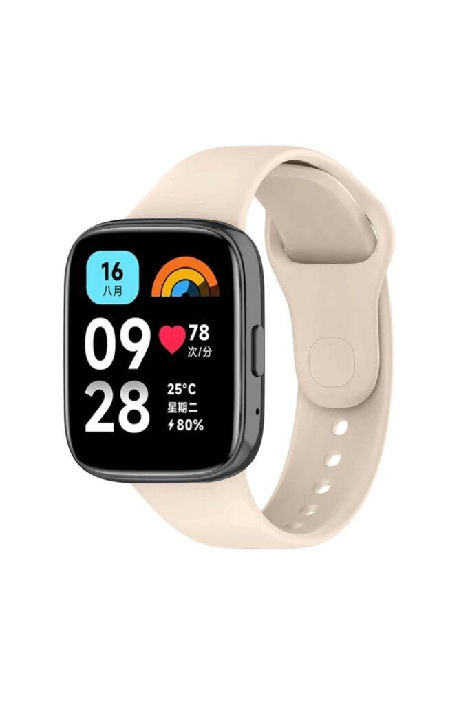 Mey İthalat®   Redmi Watch 3 Active Klasik Kordon - Yıldız Işığı