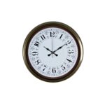 Eskitme Motifli 40 Cm Metal Duvar Saati - Görsel 3