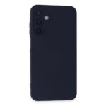Mey İthalat®  Samsung Galaxy A15 4G Kılıf Nano içi Kadife Silikon - Lacivert - Görsel 3