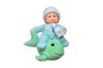 BUFFER® Decotown Hediyelik Sevimli Mavi Bebek Biblo Polyester Süs Eşyası - Görsel 2