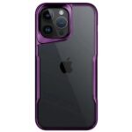 Mey İthalat®  iPhone 14 Pro Max Kılıf Boyi Silikon Kapak - Derin Mor - Görsel 3