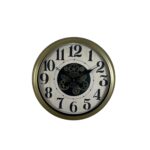 Retro Prime Classic 60 Cm Çarklı Duvar Saati - Görsel 3