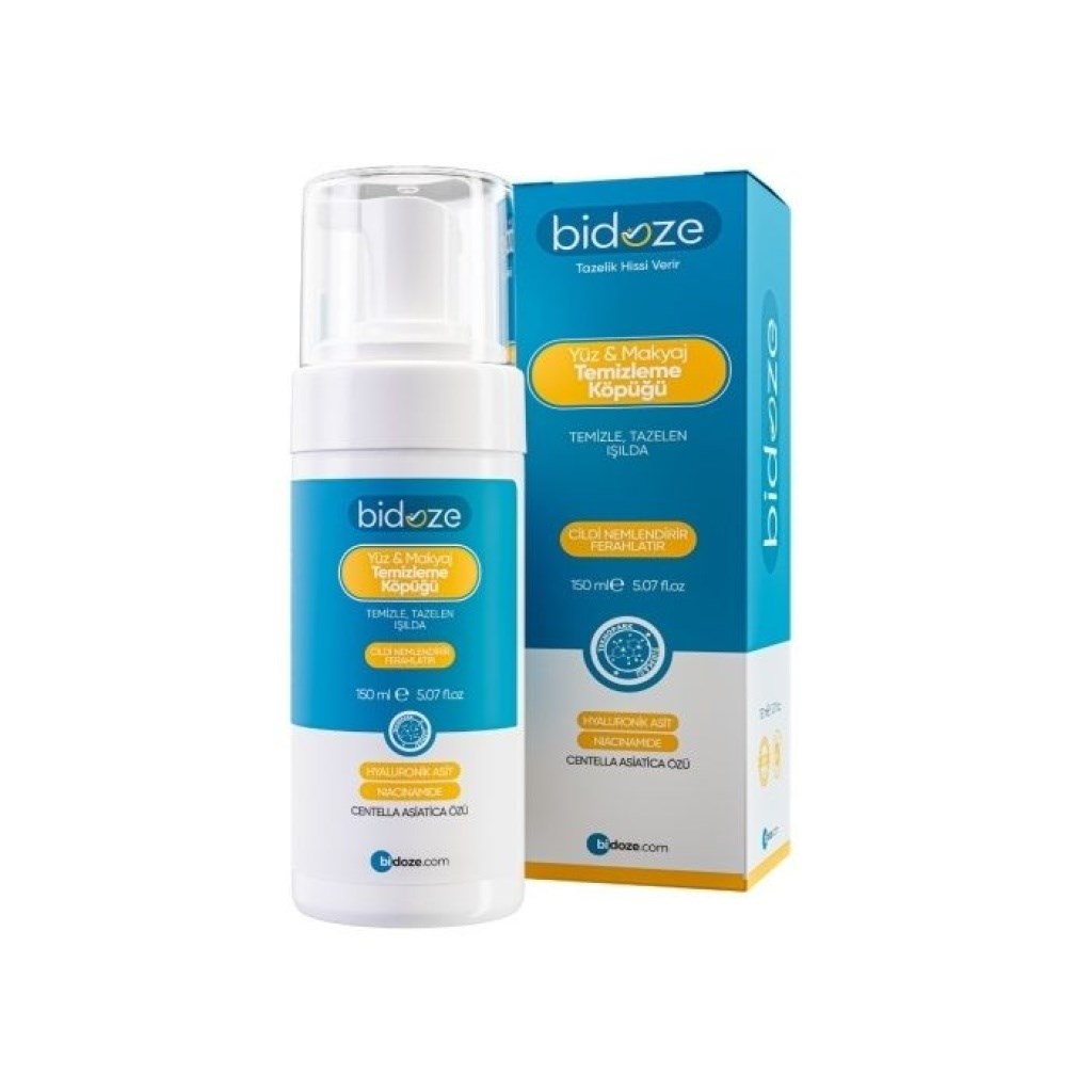 Bidoze Yüz & Makyaj Temizleme Köpüğü 150 Ml | Niacinamide
