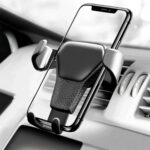BUFFER®  Araç İçi Klima Izgarasına Takılabilen Plastik Oto Telefon Tutucu Gravity - Görsel 5