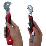 BUFFER® Çok Fonksiyonlu Ergonomik  Ayarlanabilir Büyük Küçük Akıllı Pense Anahtar 2li Set - Görsel 3