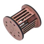 BUFFER®  Mini Silindir Eğlenceli Renkli Sağlam Küçük Pati İzi Şekilli Kedi Oyuncağı - Görsel 2