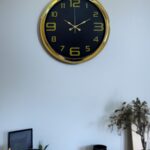 Elegance Gold Luxury 40 Cm Metal Duvar Saati
