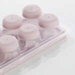 BUFFER® 12li Kapaklı Yapışmaz Silikon Tabanlı Plastik Küp Buz Kalıbı - Görsel 2