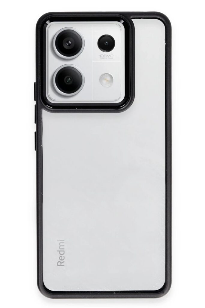 Mey İthalat®   Redmi Note 13 Pro 5G Kılıf Power Silikon - Siyah