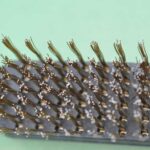 BUFFER® Metal Tel Fırça Plastik Saplı Pas Kir Sökme Temizleme Fırçası - Görsel 5