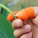 BUFFER® Silikon Parmak Koruyucu Meyve Toplama Aracı Bahçe Kesme Bıçak Eldiven - Görsel 3