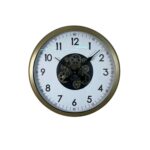 Vintage 60 Cm Çarklı Modern Duvar Saati - Görsel 3