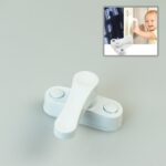 BUFFER® PVC Pimapen Pencere Cam Balkon Kapısı Güvenli Emniyet Kilidi - Görsel 5