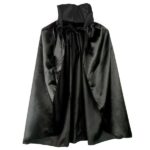 Mey İthalat® Siyah Renk Yakalı Halloween Pelerini 90 cm