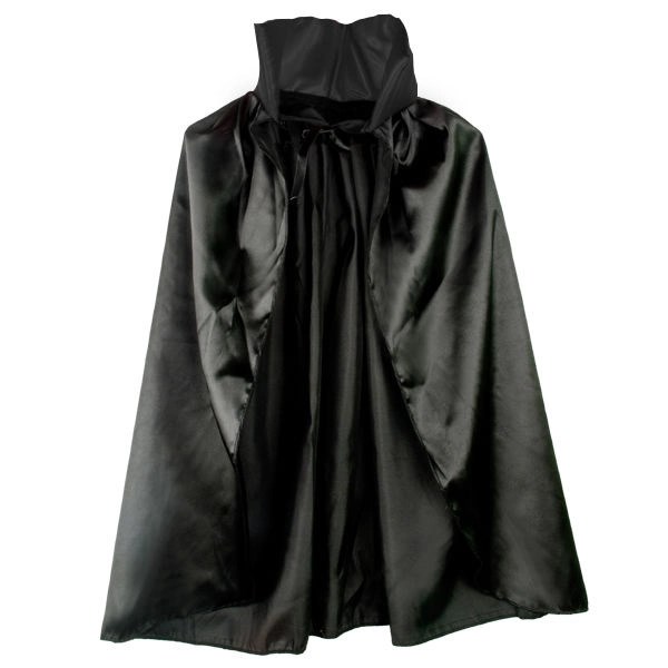 Mey İthalat® Siyah Renk Yakalı Halloween Pelerini 90 cm