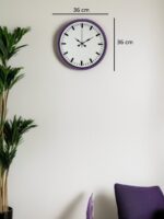 36 Cm Sade Standart Duvar Saati - Görsel 5