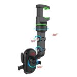 BUFFER® Dikiz Aynasına Takılabilen Eklemli Telefon Tutucu Aparat - Görsel 5