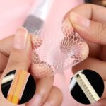 BUFFER® Makyaj Far Allık Kontür Eyeliner Fırça Malzemeleri Ürünleri Koruyucu File Kapak Örgü Kılıf S - Görsel 2