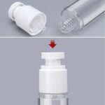 BUFFER®  50 ml Basınçlı Doldurulabilir Taşınabilir Sızdırmaz Seyahat Parfüm Krem Şişesi - Görsel 3