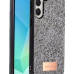 Mey İthalat®  Samsung Galaxy S24 FE Bright Simli Kapak - Gümüş