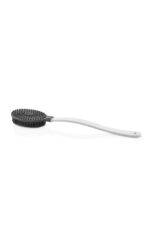 BUFFER® Silikon Masajlı Uzun Saplı Vücut Masaj Fırçası Banyo Sırt Kesesi Saplı Yumuşak Fırça - Görsel 6