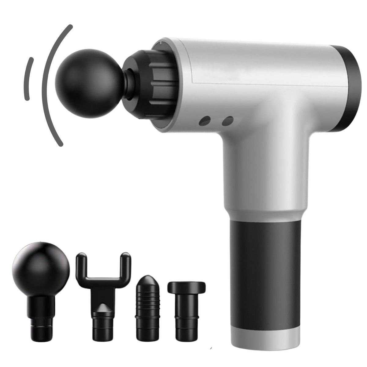 BUFFER® 6 Farklı Seviyeli Titreşimli 4 Farklı Başlıklı Büyük Boy Masaj Tabancası BUFFER® 6 Farklı Seviyeli Titreşimli 4 Farklı Başlıklı Büyük Boy Masaj Tabancası