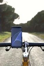 Motosiklet Gidon Telefon Tutucu–360° Döner, Kaymaz Sabitleme Sistemli, Sarsıntı Önleyici Telefon Tutucu Aparat - Görsel 8