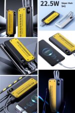 BUFFER® 10000 mAh Hızlı Şarj Özellikli Aynı Anda 4 Cihazı Şarj Edebilen Powerbank - Görsel 6
