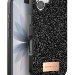 Mey İthalat®   iPhone 17 Bright Simli Kapak - Siyah