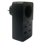 BUFFER® Isıya Dayanıklı Termal Akım Korumalı 1 Priz Girişli 2 USB Girişli 2 TYPE-C Girişli Pirz