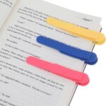 3’lü Otomatik Kitap Ayıracı – Akıllı Silikon Yer İmi Klips Seti, Okuma Severler İçin Pratik Kitap Aksesuarı - Görsel 5