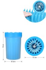 BUFFER® Silikon Jel Fırçalı Kedi Köpek Pati Ayak Yıkama Temizleme Kovası (Küçük) - Görsel 7