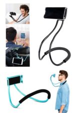 BUFFER® Boyuna Asılan Ergonomik 360 Derece Cep Telefonu Tutucu Stand - Görsel 3