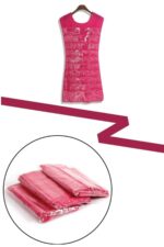 BUFFER® Elbise Şeklinde Takı Düzenleyici İki Taraflı Mücevherler Ve Takılar İçin Takı Organizer - Görsel 4