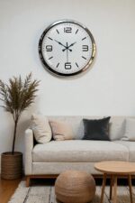 Prestij Krom Metal 40 Cm Duvar Saati