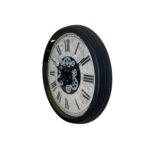 Black Atlas Series 60 Cm Çarklı Duvar Saati - Görsel 2