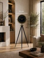 Retro Luxury Tripod Ayaklı Saat - Görsel 4