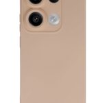 Mey İthalat®   Redmi Note 13 Pro 4G Kılıf Nano içi Kadife Silikon - Pudra