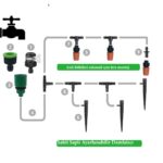 BUFFER® 10 Metre Bahçe Damlama Sulama Sistemi Seti Hortum ve Ek Parçaları - Görsel 3