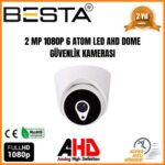 2 MP 1080P 6 ATOM LED AHD Dome Güvenlik Kamerası